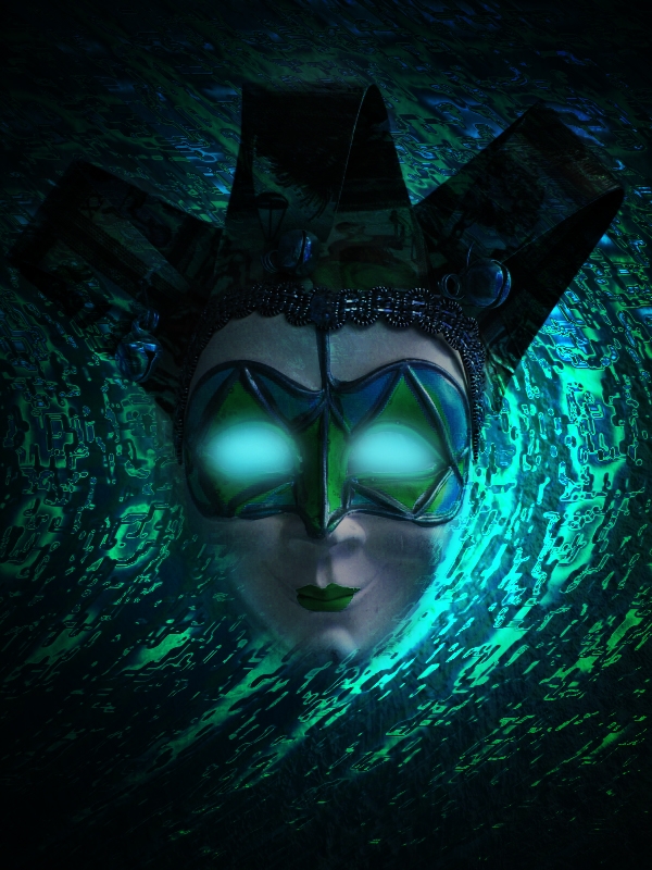 Creation of fantasy mask: Step 7